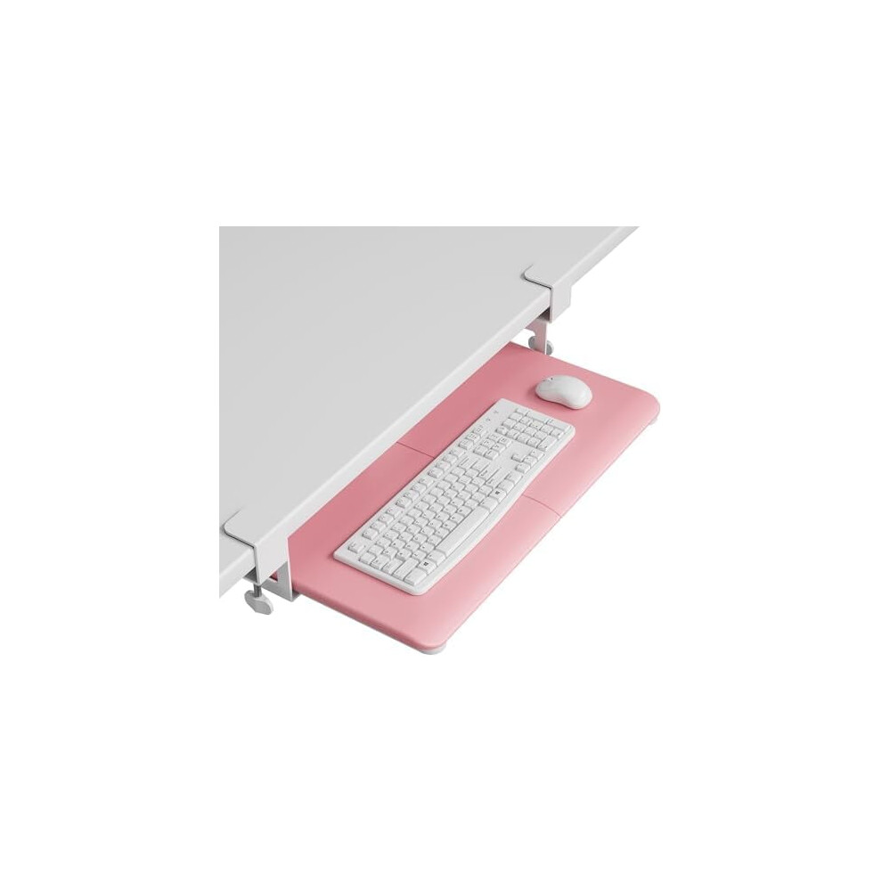 Under Desk Keyboard Tray With Slide-Out Design 9450273274256