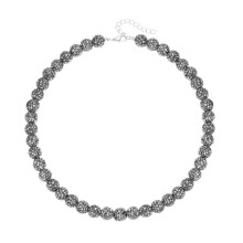 Hip Hop Beads Ball Chain Necklace Bracelets Zircon Mens Women Jewelry L8C8