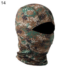 Naierhg Unisex Camo Print Ulkoilu- ja pyöräilykypäräpipo, kokokasvosuoja
