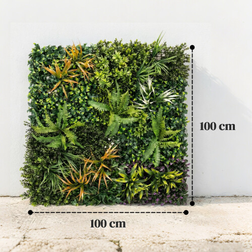 Outsunny Outsunny Grass Wall Panels, Greenery Backdrop Panels, Green 1
