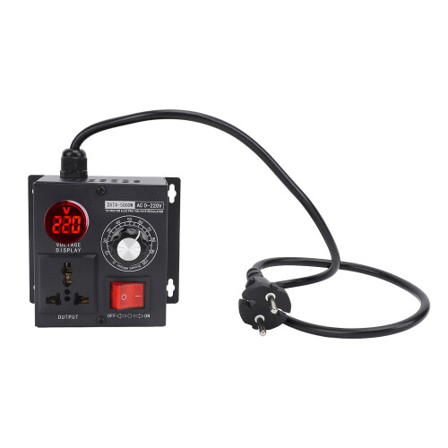 Régulateur à thyristor 5000 W, 115 x 100 x 85 mm, métal 1