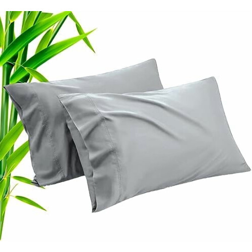 Örngott i bambu, rayon, king size, 20 x 36 cm, 2-pack