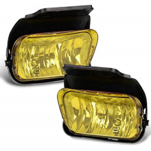 Žluté mlhové světlomety vhodné pro Chevy Silverado 03-06, nárazník Avalanche 1500, 2500, 3500