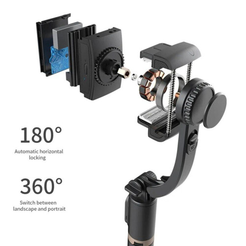 Handheld Gimbal Stabilisator Selfie Stick Smartphone Action Camera  Statief 2