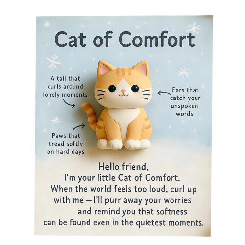 Αγκαλιά τσέπης Yurqghjb Highland Cow, ακρυλικό κουπόνι με κάρτα, δώρο για την ημέρα του