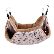 Cute Pet Squirrel Hamster Hammock Small Animals Hanging Bed Mat House Cage Nest 34x34cm