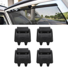 Rear Sun Shade Blind Curtain Hooks 4Pcs for Santa Fe Door Accessories