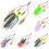 Δολώματα Spinner για Λαβράκι, Πέστροφα, Walleye – 4 Λεπίδες Φύλλων Ιτιάς, Φούστα 1
