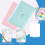 A6 Goal Planner PU Leather Storage Pouch Notebook Undated Weekly and Monthly Daily 6  Activity Chart Planner B 3