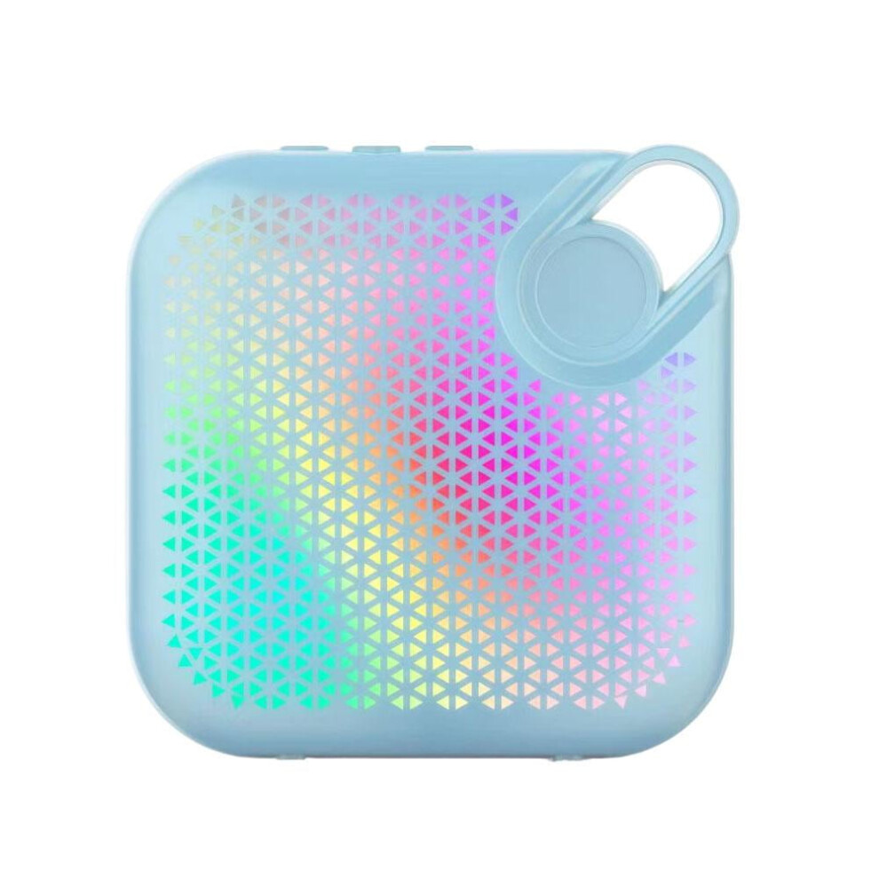 Seven-Color 5W Wireless Bluetooth Speaker For Desktop, Portable Night With Stereo Sound And Multi-Color Modes Light 9170372983407