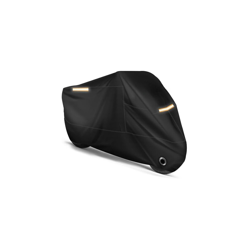 Motorcycle Cover Waterproof All-Season 86.6 Inch 9032631857396