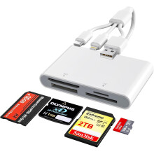 Čítačka pamäťových kariet SD MicroSD MS Pro xD Trojité rozhranie