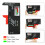 Analog Battery Tester,Compatible with AAA,AA,C,D,9V Batteries,Model SY-100 1