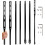 2er-Pack robuste Metall-Gartenschildpfähle, 137 cm 1