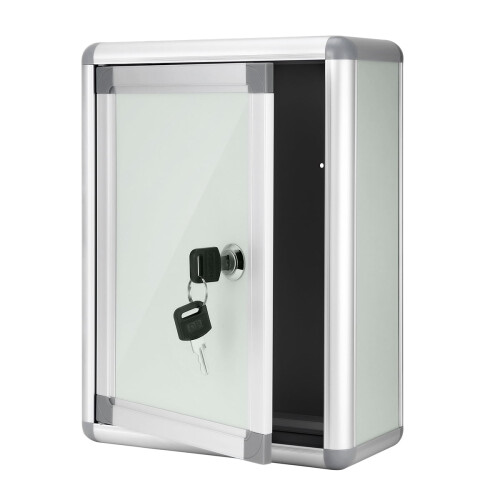 Tineasur Small Mailbox with Lock Creative Suggestion Box Durable for Home and Office