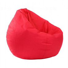 AUQ Sitzsackbezug, fest vernähter Sitzsackbezug, geräumiger Sitzsack zur Aufbewahrung von Kuscheltieren, 71 x 79 cm