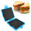 Blauer Mikrowellen-Toast-Sandwich-Maker, 511.00g 15