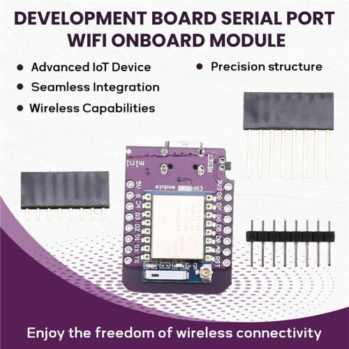 ESP8266 D1  Development Board - WiFi Wireless Module,Serial Port,IoT Compatible,Enhanced Connectivity  D1 ESP-07 2