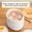 Egg Cooker, 400ml Automatic Egg Steamer, Small Household Multifunctional Breakfast Machine UK Plug 2