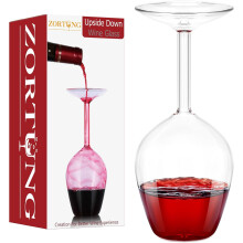 Copa de vino invertida de 414 ml (tinto o blanco)