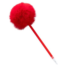 2 τεμάχια αφράτα στυλό, πλαστικό στυλό Pom Pom, δώρα στυλό για χριστουγεννιάτικα