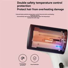 Wireless Charging Hair Dryer Household High-Speed Negative Ion Hair Dryer Cold Hot Wind Wireless Hair Dryer EU Plug D