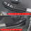 Car Window  Panel Frame Window Glass Lift Button Bezel for  Taft 2024 RHD Carbon Fiber Pattern 6