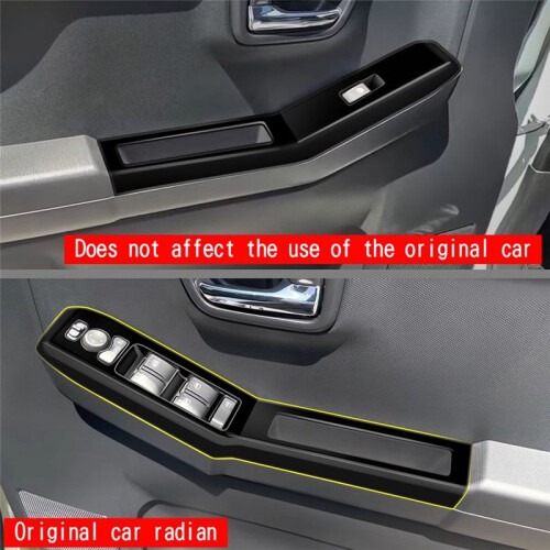 Car Window  Panel Frame Window Glass Lift Button Bezel for  Taft 2024 RHD Glossy Black 2