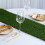BalsaCircle Green 12" x 108" Τραπεζομάντηλο από τεχνητό γρασίδι, λευκά είδη για πάρτι, 1