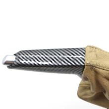 Handbrake Brake Handle Cover Handbrake Grips Cover for Universal 05-19 E46 E90 E92 E60 E39 F30 F34 F10 F20 As Shown