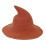 Halloween Witch Hat Elastic Material Unisex Solid Color Sun Protection Foldable Carnival Masquerade Cosplay Performance Wizard Hat (Orange) 1