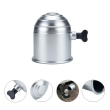 Trekhaakafdekking Auto Diameter Trekhaakkogel Dop Trekstang Afdekking Accessoire voor Vrachtwagen Oplegger 50mm (Zilver)