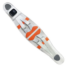 2026 Nieuwe draadloze lendenmassageband met verwarming en rood licht, oplaadbaar, draagbaar apparaat voor acupunctuurmassage