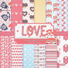 Bloco de Papel Origami 24 unidades de 15x15 cm, Papel Artesanal Colorido com Estampa em um Lado para Scrapbooking, Diários e Projetos DIY – Cores