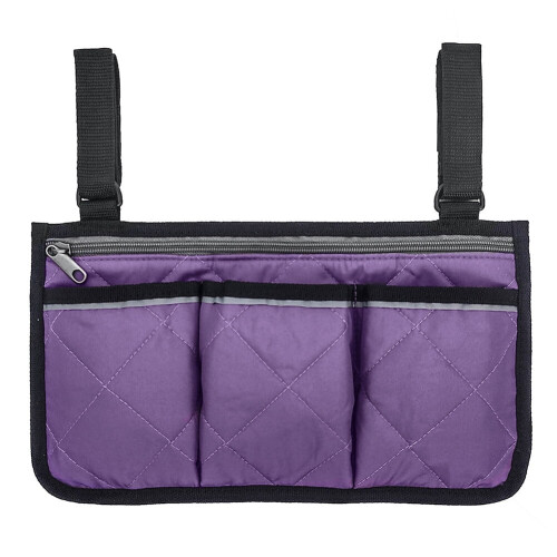 Walker Bag Rollator Organizer Pockets 1 Pack