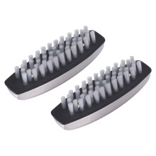 2 Pcs Nail Brush,Stainless Steel Hand Wash Brushes Fingernail Brush,for Cleaning Nails,Hand,Bathroom&Kitchen