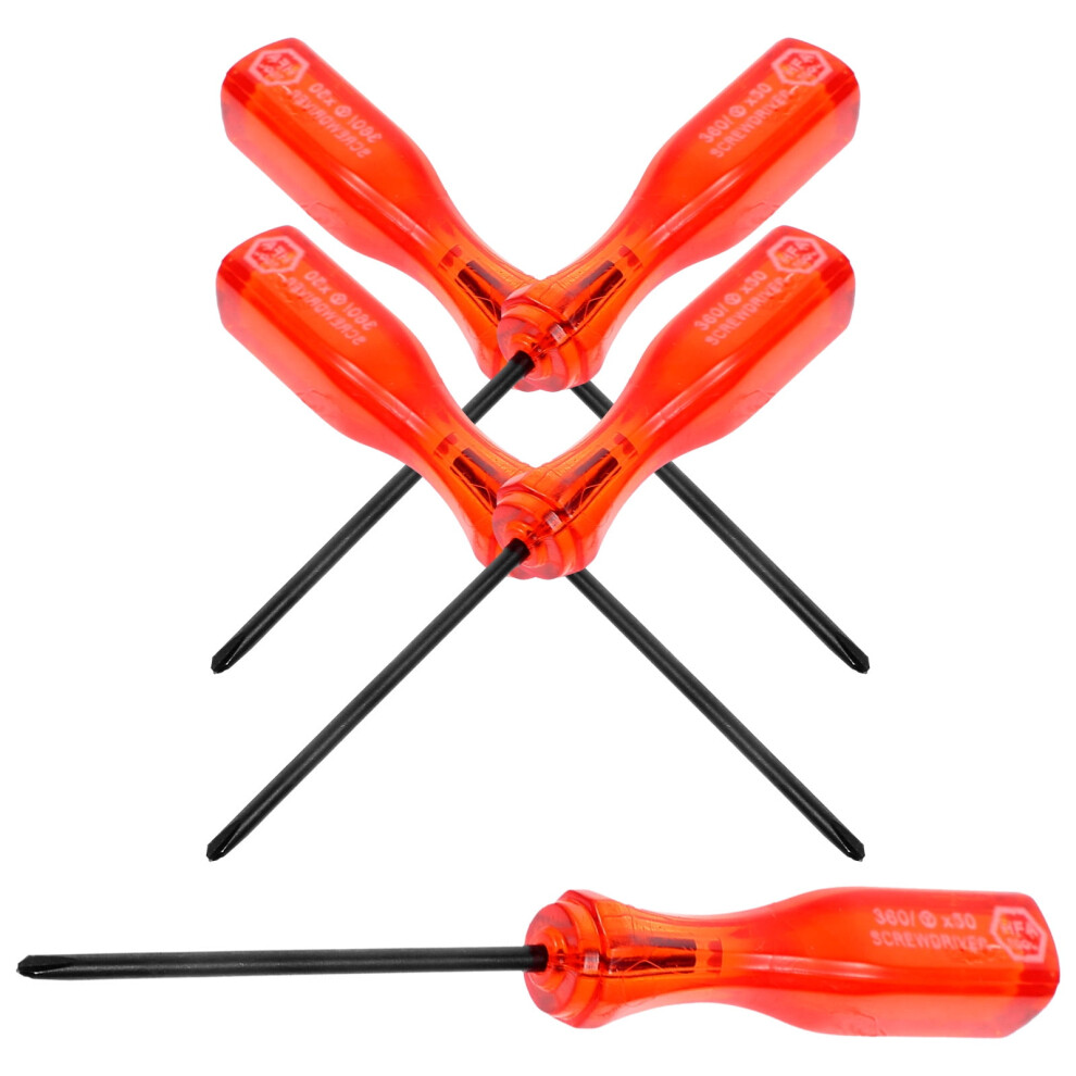 5Pcs Red Plastic Metal Triwing Triangle Y-Tip Screwdriver Gaming Console Repair Work 9130661789981