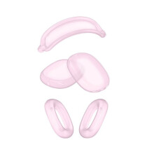 For Airpods Max Protective Cover TPU Transparent Case Drop-Proof Dust-Proof Three Piece Set for Airpods Max E