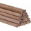Ξύλινες ράβδοι από μαύρη καρυδιά 40cm x 6mm (20 τεμάχια) 1