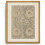 Quadro em tela vintage com peônias e folhas, 20x25cm (8x10 polegadas) 1