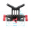 Universal Camera Lens Support with Standard 15mm Double Rod Clamp Rail Block for DSLR Camera Rig Shoulder Support System 8