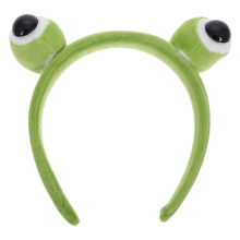 Serre-tête mignon en peluche grenouille avec oreilles de grenouille de dessin animé, accessoire de déguisement animal doux pour femmes, hommes,