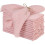 12-pakning bomullsdukservietter 43 x 43 cm rustikk stil 1