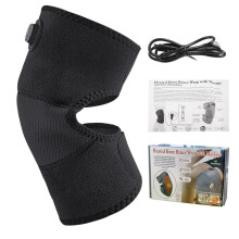 USB Charging Heated Knee Pads with Vibratory Massage and Thermal for Comfort and Recovery