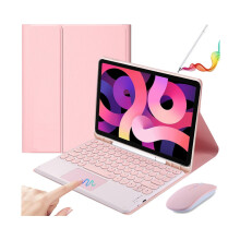 Custodia premium con tastiera, mouse e Pencil compatibile con iPad Pro 11, compatibile con iPad Air 4/5 (10,9 pollici) - Massima protezione e