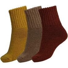 Damen Winter Socken, dick, warm, einfarbig, 1 Paar