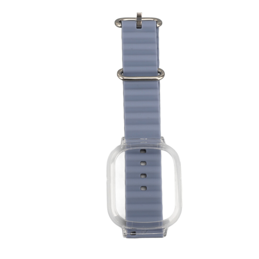 Silicone Replacement Wristband For Watch 4, Lavender 24.5Cm Purple 7891385647712
