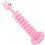Supporto per lecca-lecca in plastica rosa 40x14x14cm 1
