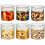Sraith de 6 Prócaí Gloine Borosilicate Aerdhíonacha 17oz 1