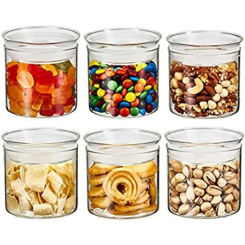 Sraith de 6 Prócaí Gloine Borosilicate Aerdhíonacha 17oz